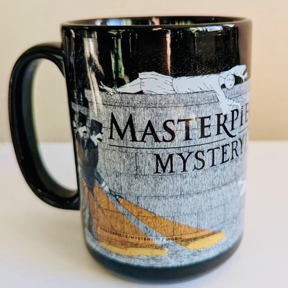 the very gorey masterpiece mystery mug pbs coffee tea edward gorey art vintage - Picture 5 of 5